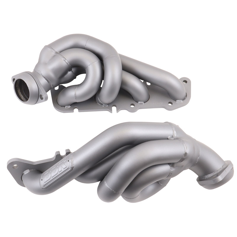 BBK Performance | 1-3/4 SHORTY EXHAUST HEADERS (TITANIUM CERAMIC) - F-150 5.0L 2011-2014