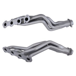 BBK Performance | 1-5/8in LONG TUBE HEADERS (POLISHED SILVER CERAMIC) - Excursion / Expedition / F-150 5.4L / 4.6L 2000-2003