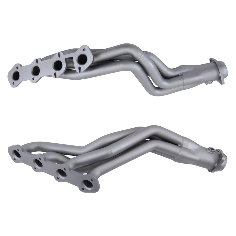 BBK Performance | 1-5/8in LONG TUBE HEADERS (POLISHED SILVER CERAMIC) - Excursion / Expedition / F-150 5.4L / 4.6L 2000-2003