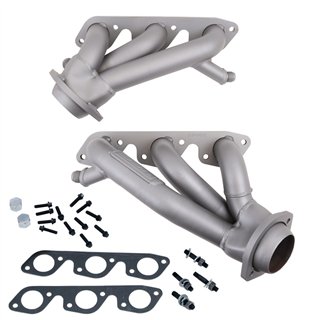 BBK Performance | 1-5/8 SHORTY HEADERS (TITANIUM CERAMIC) - Mustang 3.8L / 3.9L 1999-2004