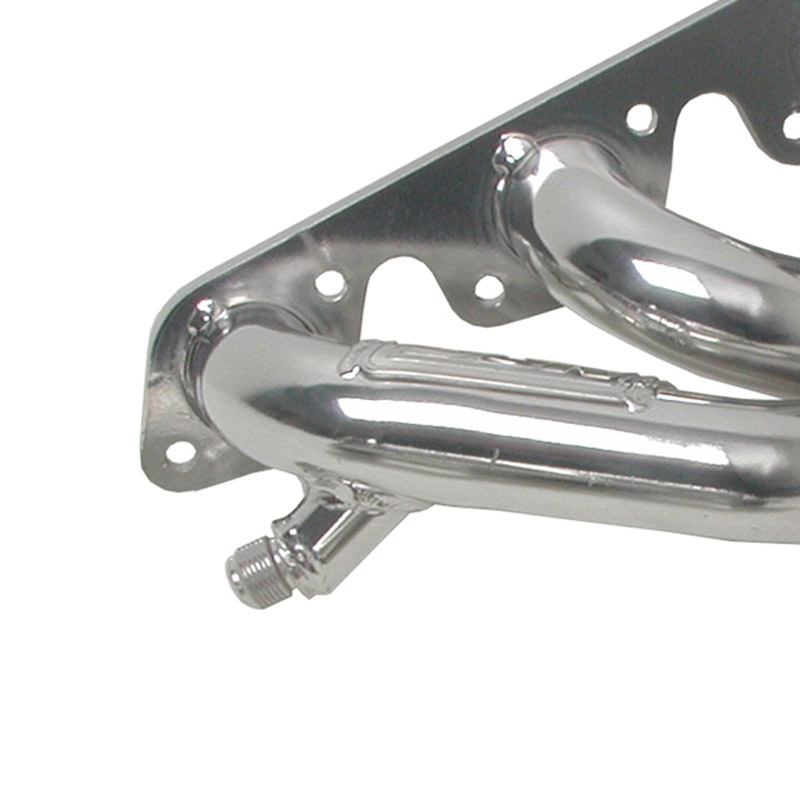 BBK Performance | 1-5/8 SHORTY HEADERS (POLISHED SILVER CERAMIC) - Mustang 3.8L / 3.9L 1999-2004