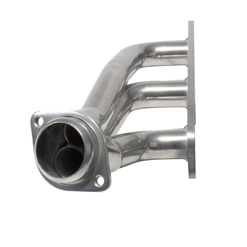 BBK Performance | 1-5/8 SHORTY EXHAUST HEADERS (POLISHED SILVER CERAMIC) - Mustang 4.0L 2005-2010