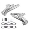 BBK Performance | SHORTY EXHAUST HEADERS (POLISHED SILVER CERAMIC) - 300 / Challenger / Charger / Magnum 3.5L 2005-2010