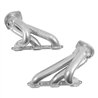 BBK Performance | SHORTY EXHAUST HEADERS (POLISHED SILVER CERAMIC) - 300 / Challenger / Charger / Magnum 3.5L 2005-2010