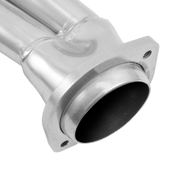 BBK Performance | SHORTY EXHAUST HEADERS (POLISHED SILVER CERAMIC) - 300 / Challenger / Charger / Magnum 3.5L 2005-2010