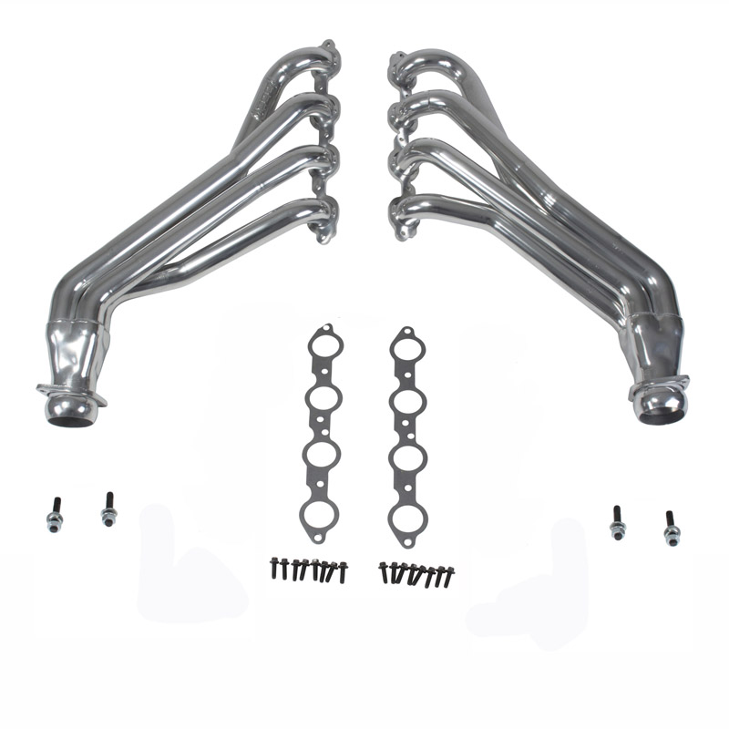 BBK Performance | 1-7/8 LONG TUBE HEADERS (POLISHED SILVER CERAMIC) - Camaro 6.2L 2016-2024
