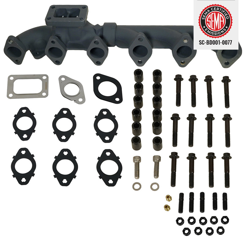 BD Diesel | EXHAUST MANIFOLD KIT - Ram 3500 6.7L 2007-2012