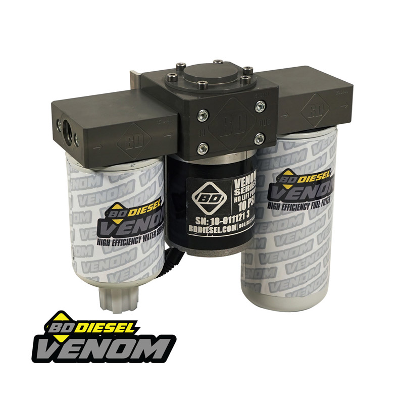 BD Diesel | BD Venom Fuel Lift Pump c/w Filter & Separator - Silverado / Sierra 2500 HD / 3500 HD 6.6L 2001-2010