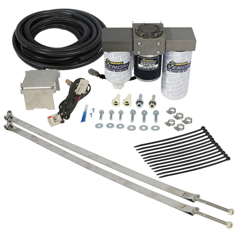 BD Diesel | BD Venom Fuel Lift Pump c/w Filter & Separator - Ram 2500 / 3500 5.9L / 6.7L 2005-2012