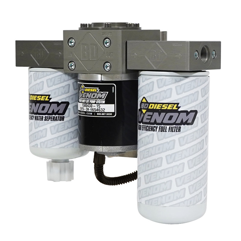BD Diesel | BD Venom Fuel Lift Pump c/w Filter & Separator - Ram 2500 / 3500 5.9L / 6.7L 2005-2012