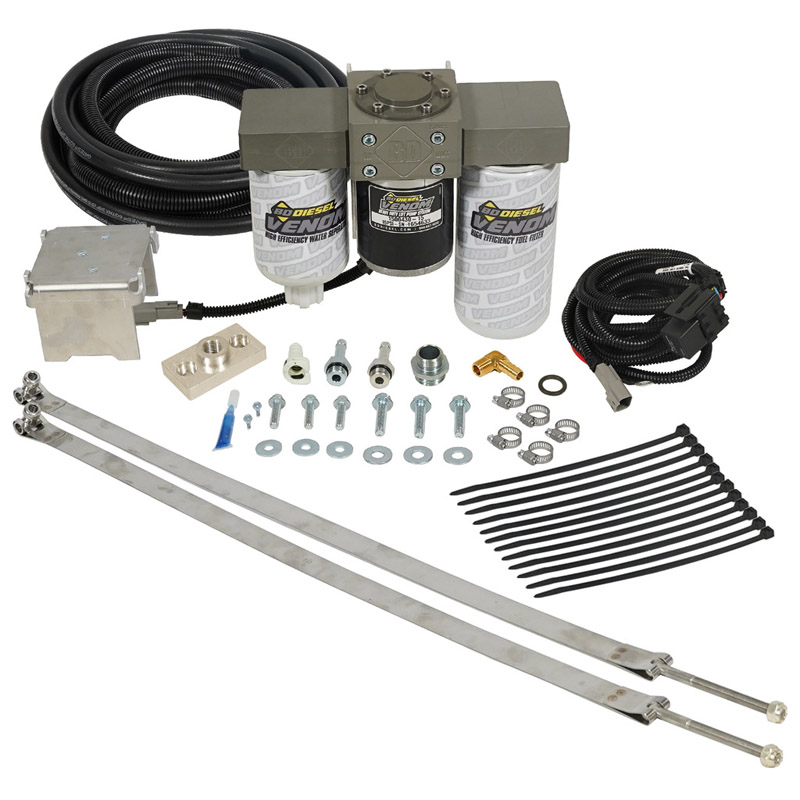 BD Diesel | BD Venom Fuel Lift Pump c/w Filter & Separator - Ram 2500 / 3500 5.9L 2003-2004