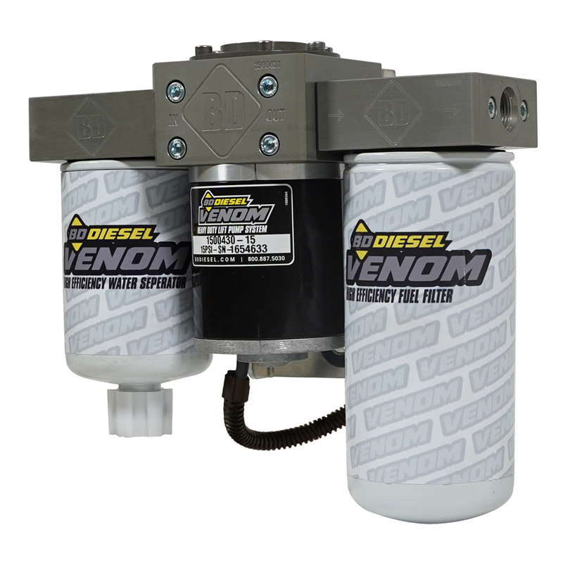 BD Diesel | BD Venom Fuel Lift Pump c/w Filter & Separator - Ram 2500 / 3500 5.9L 2003-2004