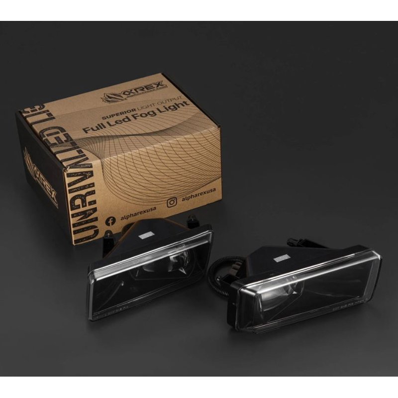AlphaRex | DoubleTap Dual Color LED Projector Fog Lights - Silverado 1500 2007-2013