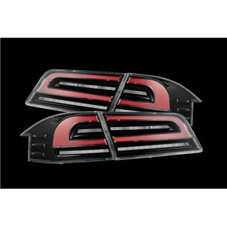 AlphaRex | LED Taillights Black Red - S 2012-2021