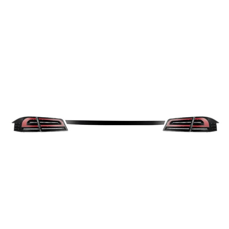 AlphaRex | LED Taillights Black Red - S 2012-2021
