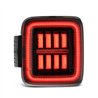 AlphaRex | Prismatic LED Taillights Jet Black - Wrangler (JL) 2018-2024