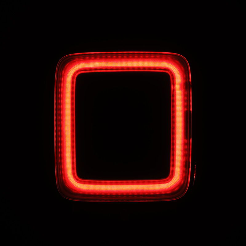 AlphaRex | Prismatic LED Taillights Jet Black - Wrangler (JL) 2018-2024