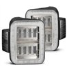 AlphaRex | Prismatic LED Taillights Chrome - Gladiator 3.0L / 3.6L 2020-2024