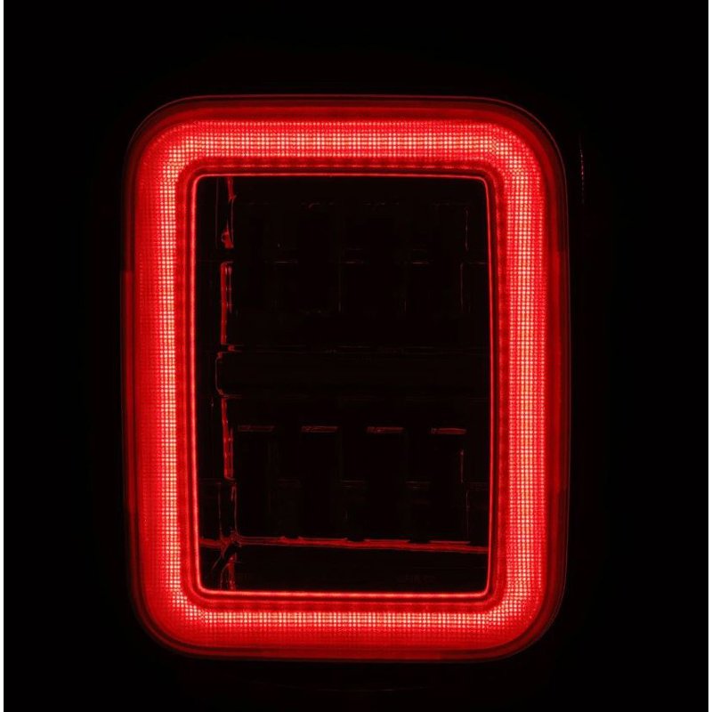 AlphaRex | Prismatic LED Taillights Chrome - Gladiator 3.0L / 3.6L 2020-2024