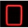 AlphaRex | Prismatic LED Taillights Black Red - Gladiator 3.0L / 3.6L 2020-2024