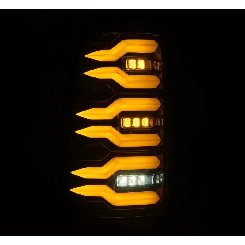 AlphaRex | LED Taillights Alpha Black - Silverado / Sierra 1500 2000-2006