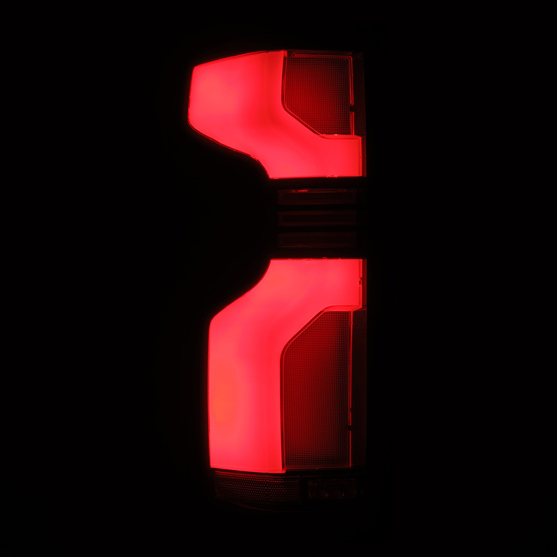 AlphaRex | LED Taillights Black Red - Silverado 1500 / 2500 HD / 3500 HD 2019-2024