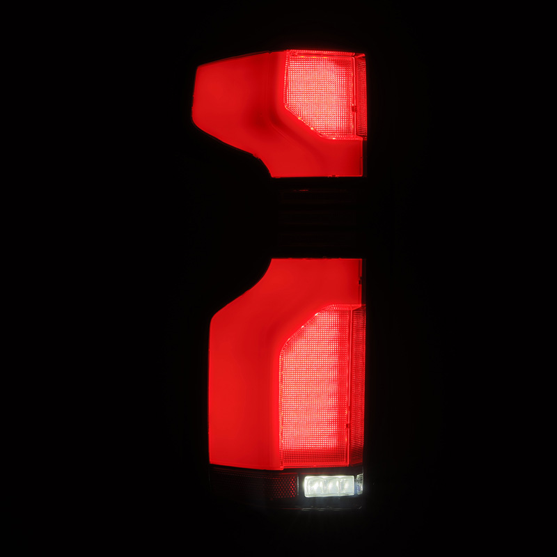 AlphaRex | LED Taillights Black Red - Silverado 1500 / 2500 HD / 3500 HD 2019-2024