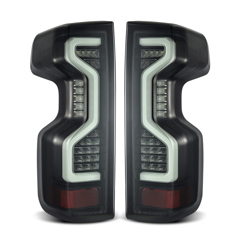 AlphaRex | LED Taillights Jet Black - Silverado 1500 / 2500 HD / 3500 HD 2019-2024