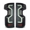 AlphaRex | LED Taillights Jet Black - Silverado 1500 / 2500 HD / 3500 HD 2019-2024