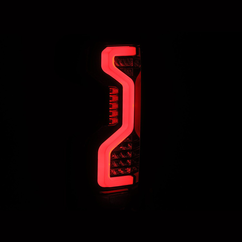 AlphaRex | LED Taillights Jet Black - Silverado 1500 / 2500 HD / 3500 HD 2019-2024