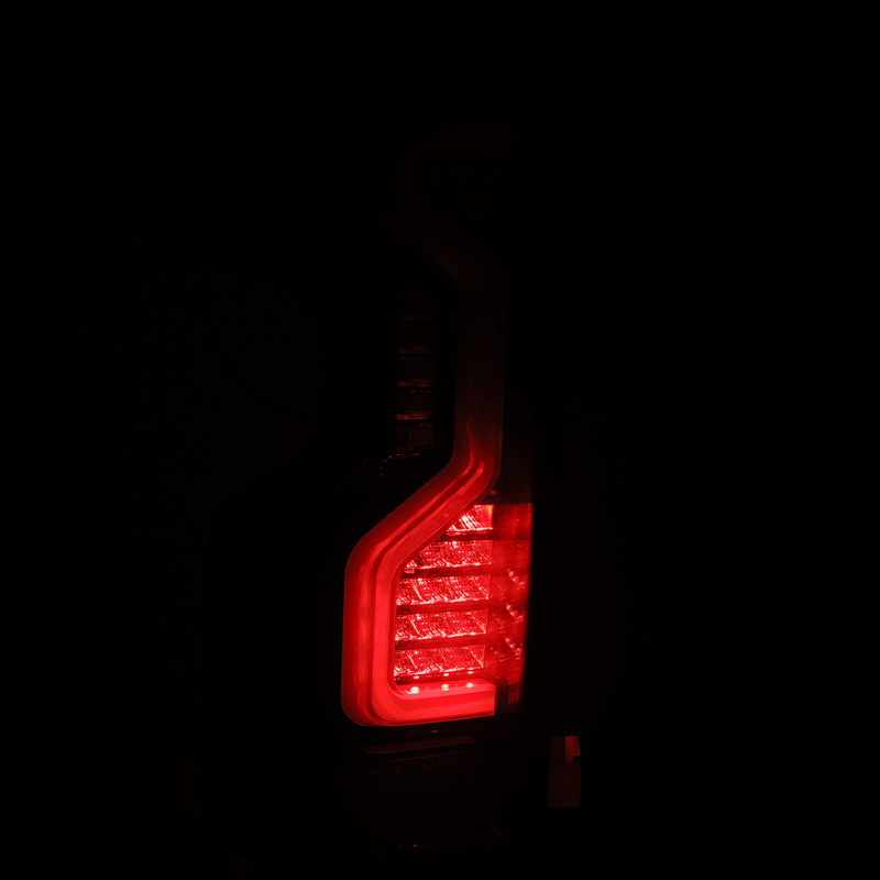 AlphaRex | LED Taillights Jet Black - Silverado 1500 / 2500 HD / 3500 HD 2019-2024