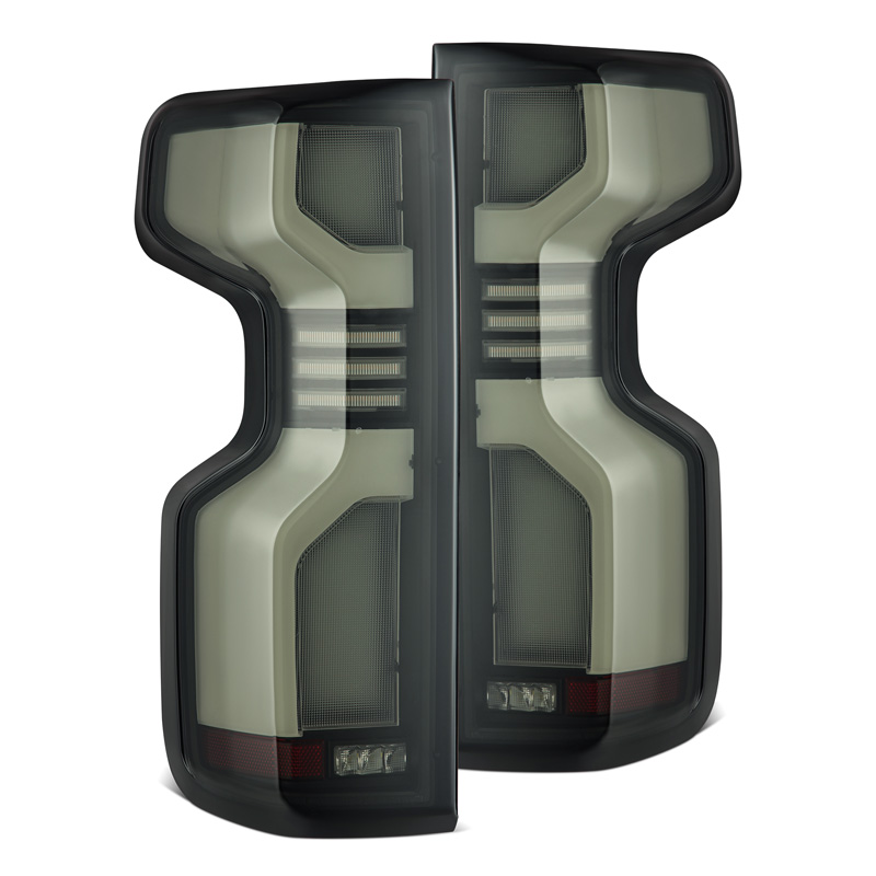 AlphaRex | LED Taillights Black - Silverado 1500 / 2500 HD / 3500 HD 2019-2024
