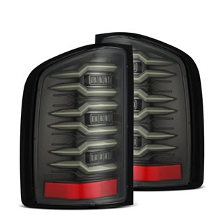 AlphaRex | LED Taillights Alpha Black - Silverado 1500 / 2500 HD / 3500 HD 2007-2014