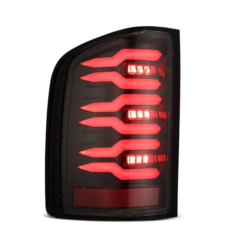 AlphaRex | LED Taillights Alpha Black - Silverado 1500 / 2500 HD / 3500 HD 2007-2014