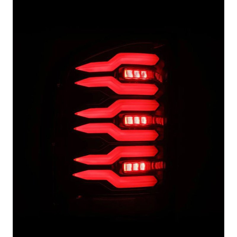 AlphaRex | LED Taillights Alpha Black - Silverado 1500 / 2500 HD / 3500 HD 2007-2014