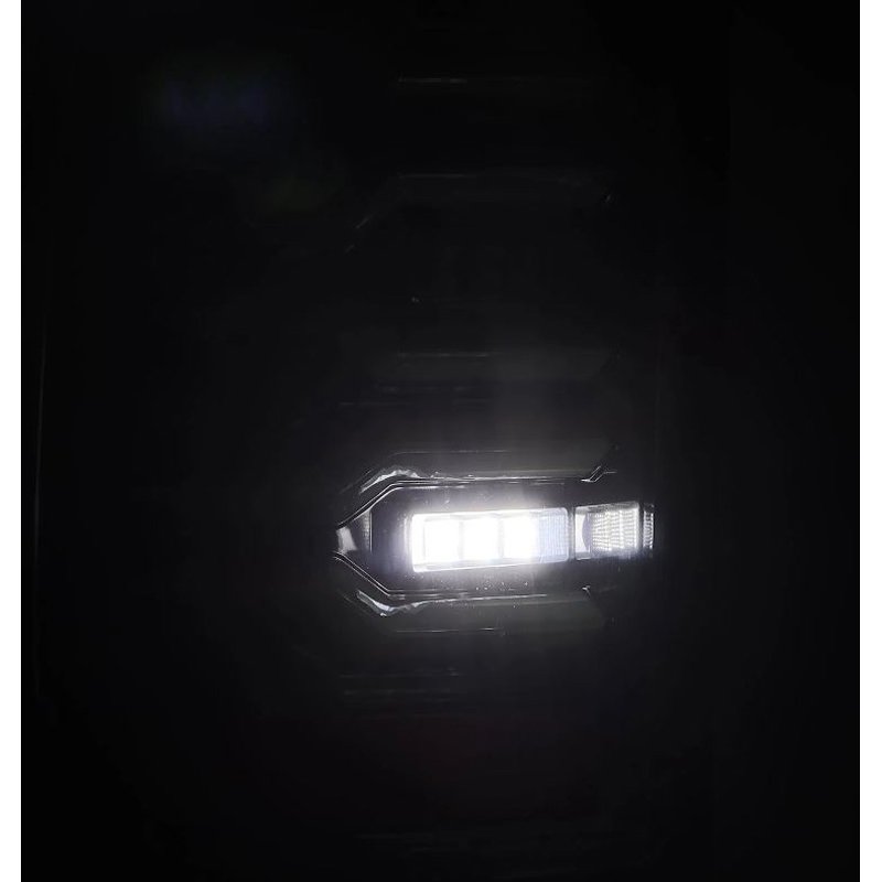 AlphaRex | LED Taillights Alpha Black - Silverado 1500 / 2500 HD / 3500 HD 2007-2014