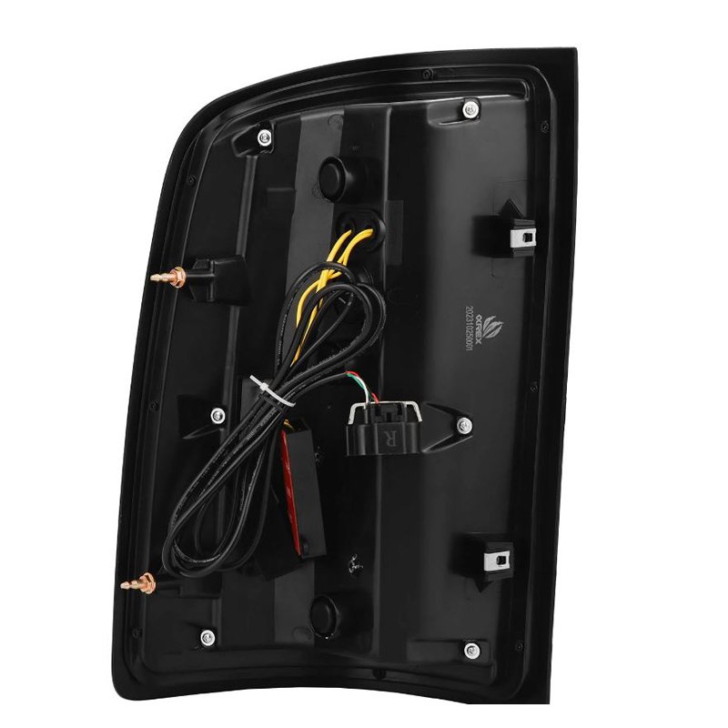 AlphaRex | LED Taillights Alpha Black - Sierra 2500 HD / 3500 HD 6.0L / 6.6L 2007-2014
