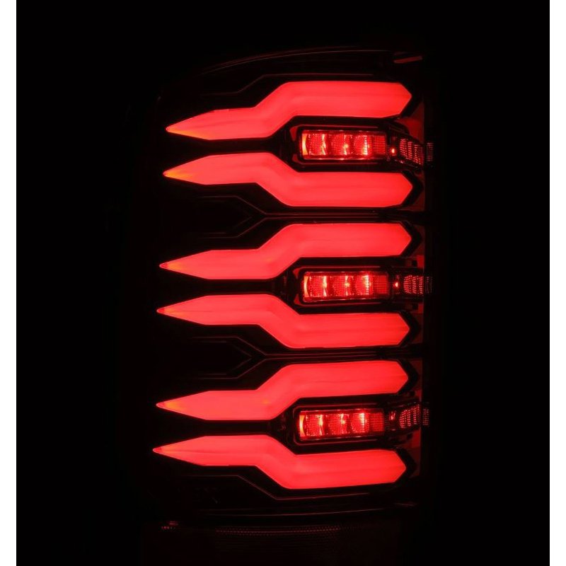 AlphaRex | LED Taillights Alpha Black - Sierra 2500 HD / 3500 HD 6.0L / 6.6L 2007-2014