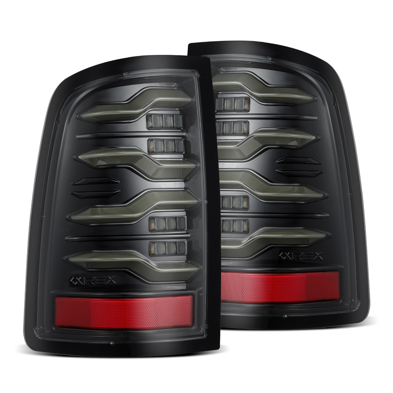 AlphaRex | LED Taillights Alpha Black - Ram 1500 / Classic / 2500 / 3500 2009-2020