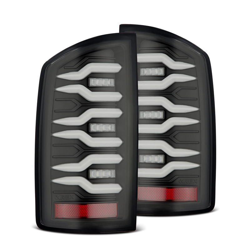 AlphaRex | LED Taillights Black - Ram 1500 / 2500 / 3500 2002-2006