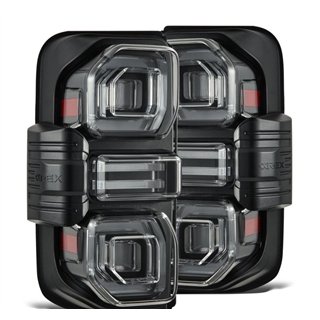 AlphaRex | Prismatic LED Taillights Black - Bronco 2.3T / 2.7T / 3.0T 2021-2024