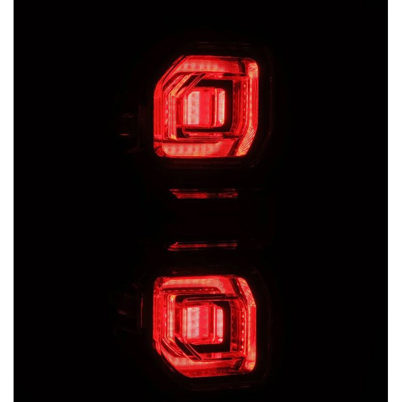 AlphaRex | Prismatic LED Taillights Black - Bronco 2.3T / 2.7T / 3.0T 2021-2024