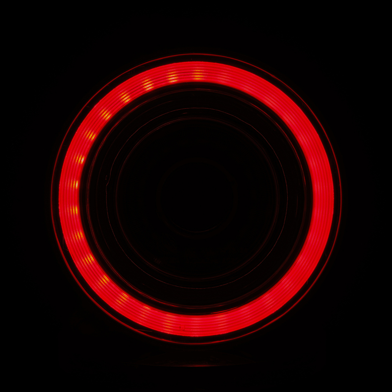 AlphaRex | Prismatic LED Taillights Red Clear - 458 Italia / 458 Spider 4.5L 2010-2015