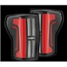 AlphaRex | Prismatic LED Taillights Black Red - Tundra 2007-2013