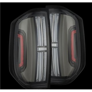 AlphaRex | Prismatic LED Taillights Black - Tundra 4.0L / 4.6L / 5.7L 2014-2021