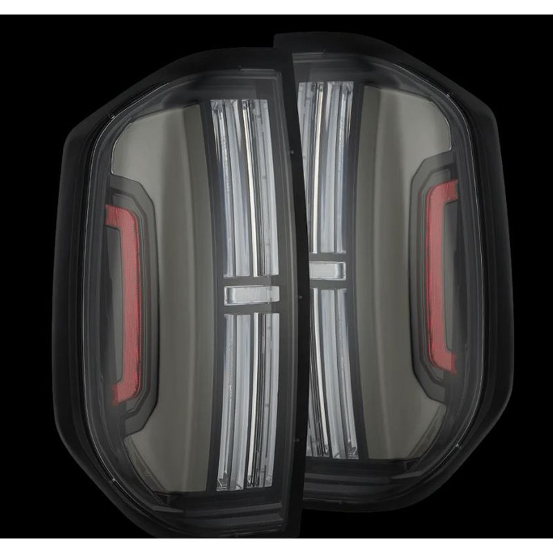 AlphaRex | Prismatic LED Taillights Black - Tundra 4.0L / 4.6L / 5.7L 2014-2021