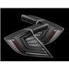 AlphaRex | Prismatic LED Taillights Black Red - Civic 1.5T / 2.0L 2016-2021