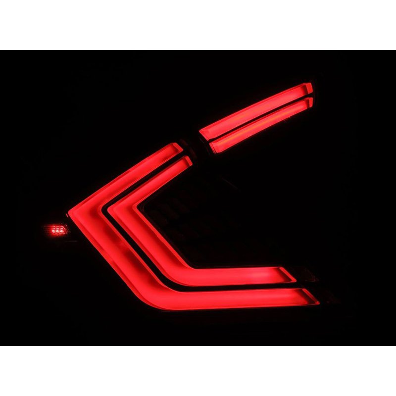 AlphaRex | Prismatic LED Taillights Smoke - Civic 1.5T / 2.0L 2016-2021