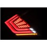 AlphaRex | Prismatic LED Taillights Smoke - Civic 1.5T / 2.0L 2016-2021