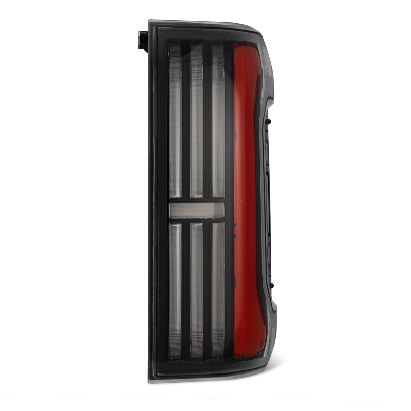 AlphaRex | Prismatic LED Taillights Black Red - Tacoma 2.4T 2024-2025